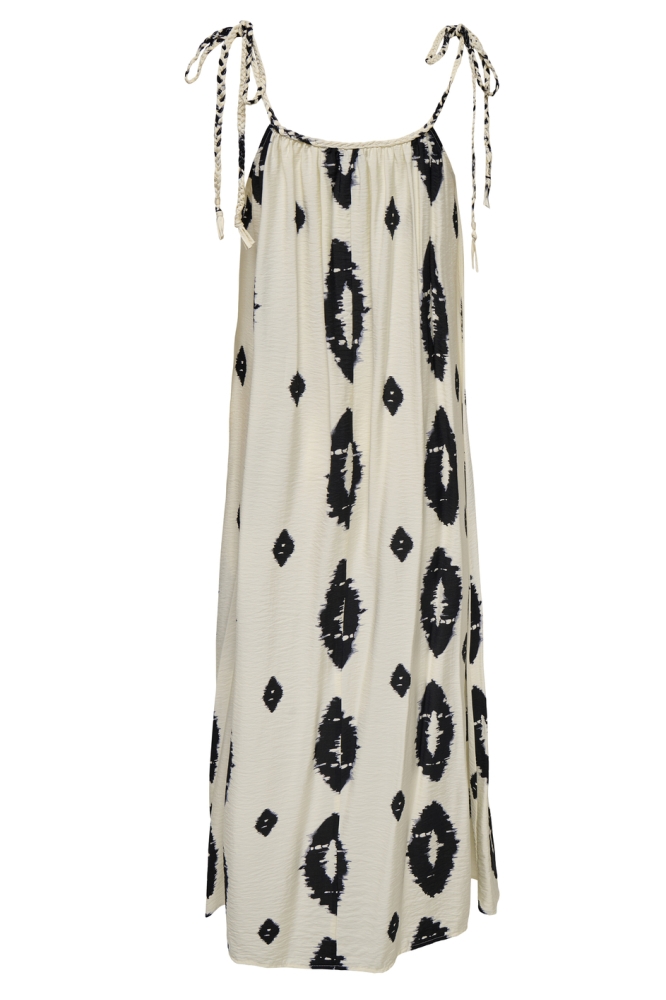 ONLELANOR SL BRAID ANKEL DRESS WVN 15349697 Cloud Dancer
